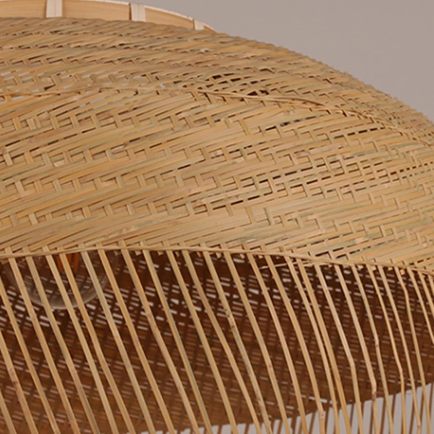 YUEGOO Chandeliers,Handmade Lamp, Creative Design Hanging Light Adjustable Height Natural Chandelier for Dining Room Bedroom Living Room Restaurant Hotel E27 Decorative Lighting