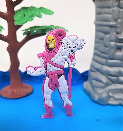 Miniatura 5 de He-Man - Set de Cake Topper con figuras y accesorios MOTU (diseño único)