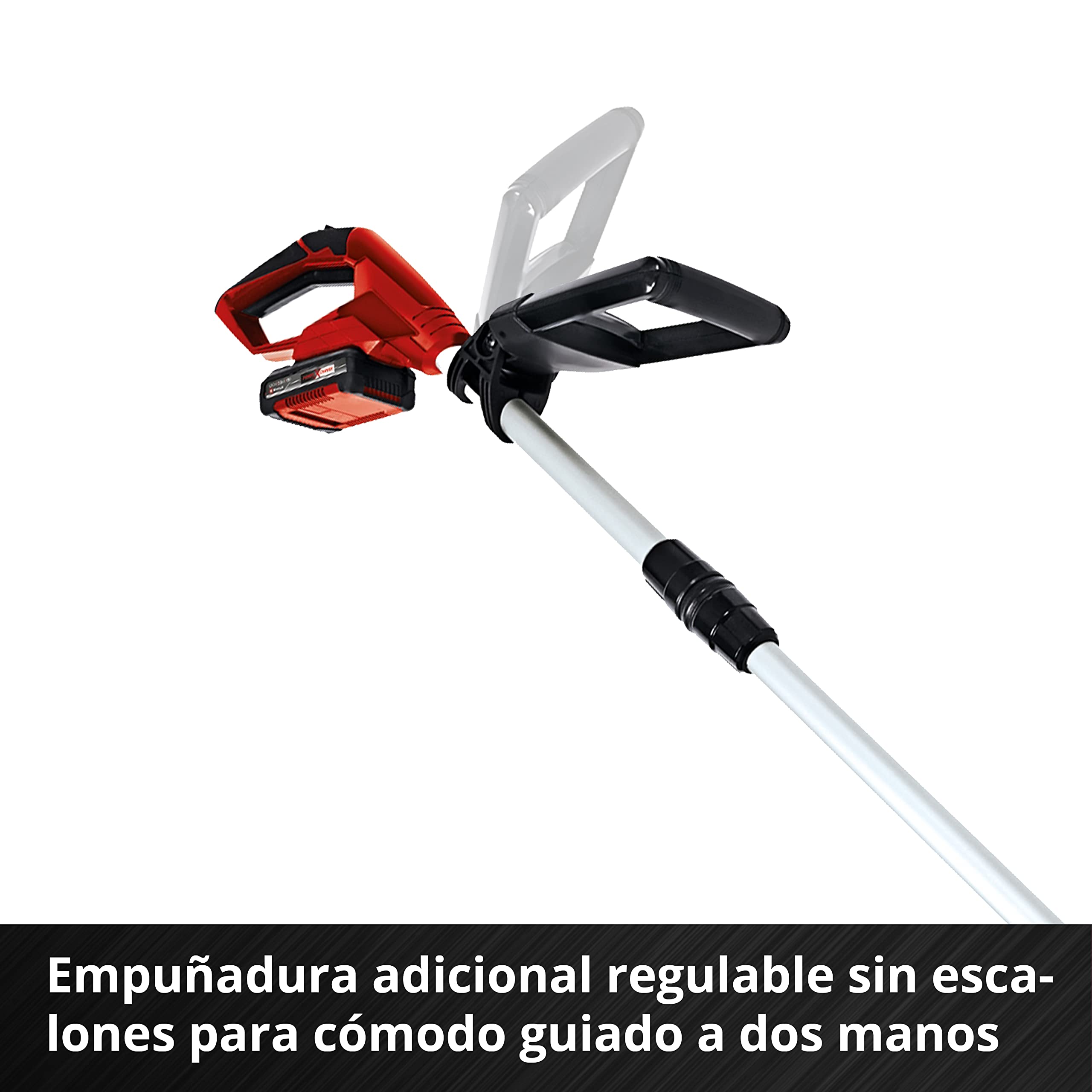 Einhell 3411197 Recortabordes, 8500 RPM, batería de ión de litio, 18 V, 2 Ah
