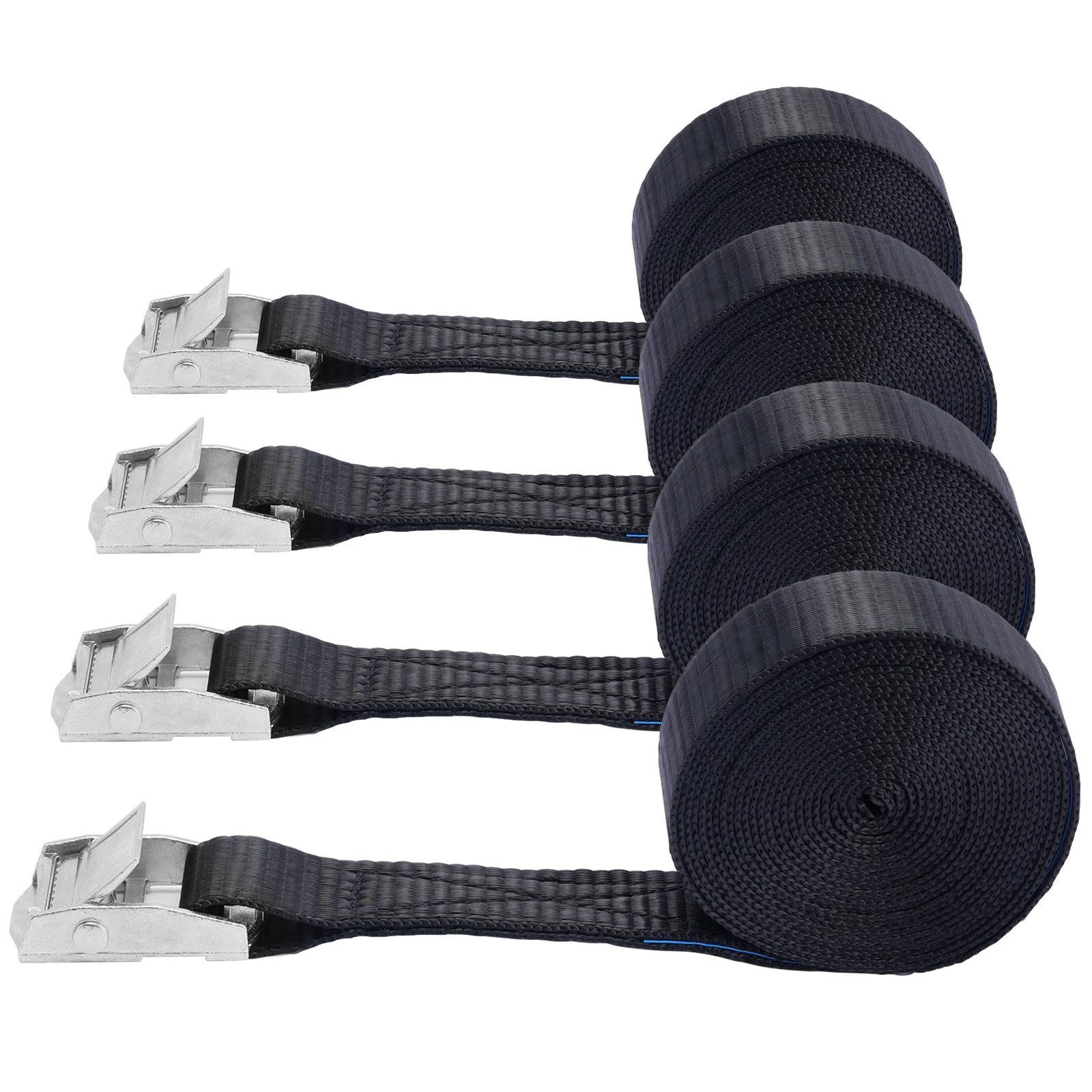 Heavy-Duty Lashing Straps - 10ft Adjustable -1