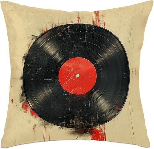 Fundas de almohada retro de 18 x 18 pulgadas, fundas de almohada decorativas cuadradas para sofá, dormitorio, sala de estar, granja