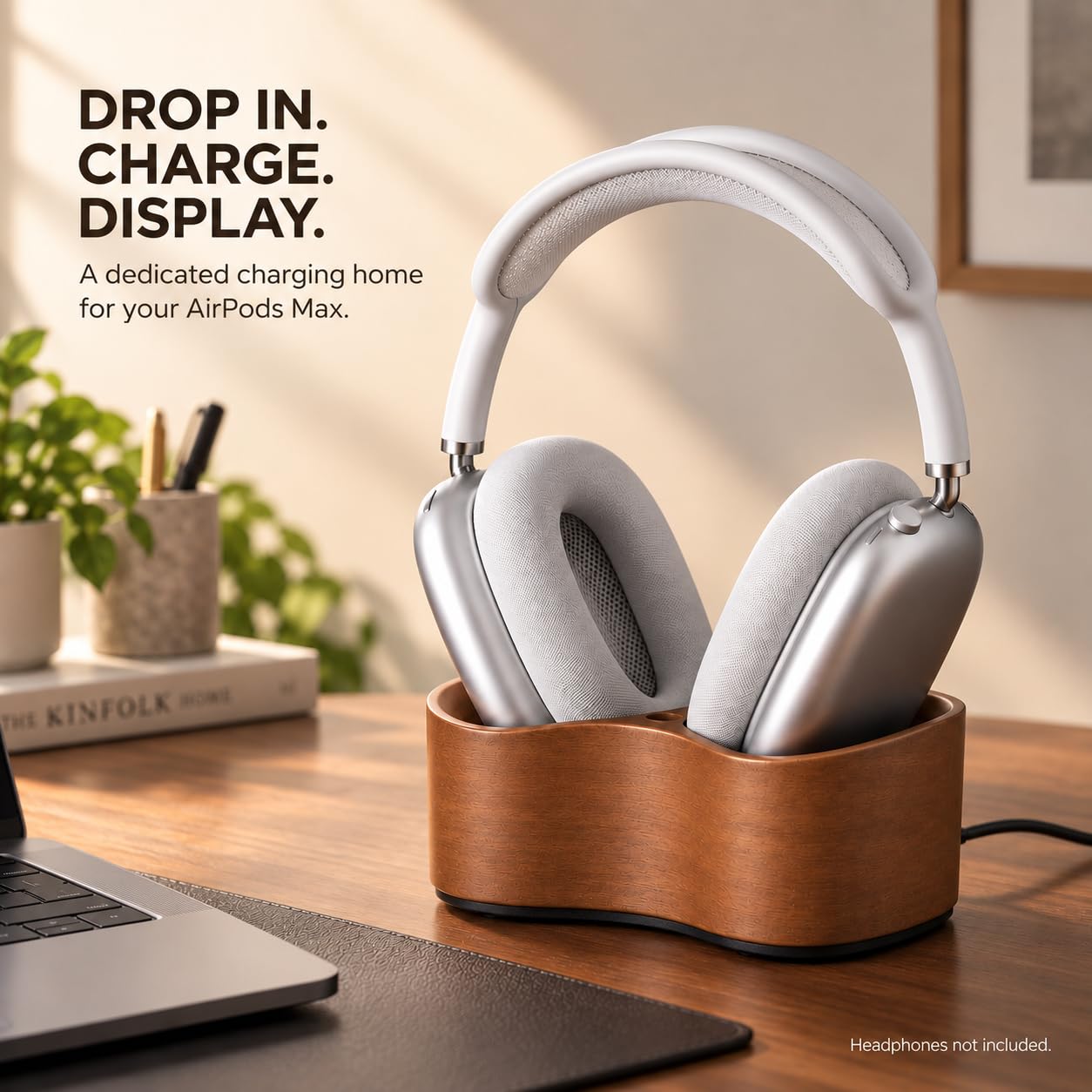 Amazon | QELVARO 充電スタンド AirPods Max、USB-C & Lightning磁気
