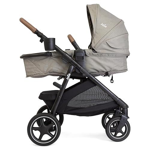 Miniatura 5 de Joie Ginger LX - Cochecito pramette con una sola mano 4 en 1, cochecito y cochecito convertibles, recién nacido a niño pequeño (paloma)
