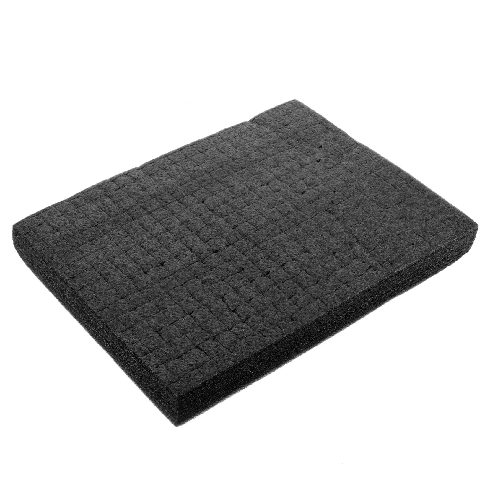 HAPINARY Foam Gap Filler Packing Foam Pad Foam Squares Pick and Foam Drawer Foam Liner Case Replacement Foam Insert Cube Foam Pad Pre Cubed Foam Insert Cuttable Foam Inserts Foam Mat Black