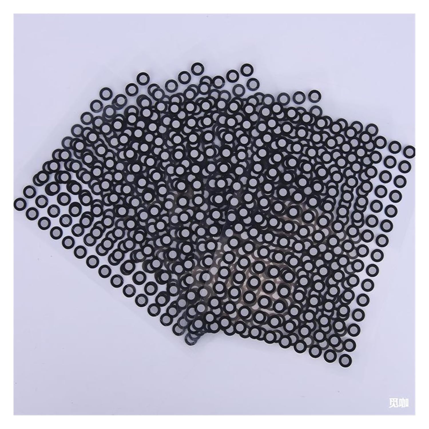 3D-Scan-Spray, 3D-Scan-Marker, Innere 6 äußere 10 mm reflektierende Markierungspunkte, Reflexionsmarker, 3D-Scan-Marker/Punkte/Aufkleber for 3D-Scanning(Mag Inner 6 Outer 10 (1000))