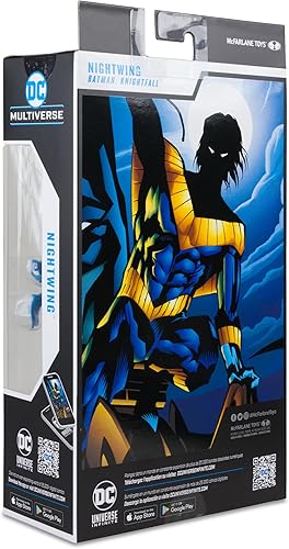 Miniatura 11 de McFarlane Toys - DC Multiverse Nightwing (Batman: Knightfall) Figura de acción de 7 pulgadas