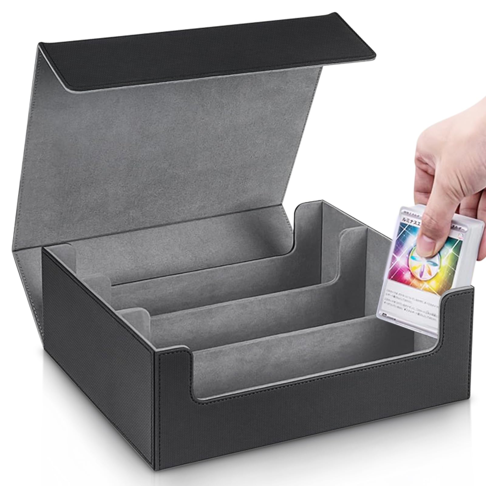 Magic: The Gathering Commander ボックス HIMOMO MTG Deck Box, Commander Magic Deck Box na 200+ kart