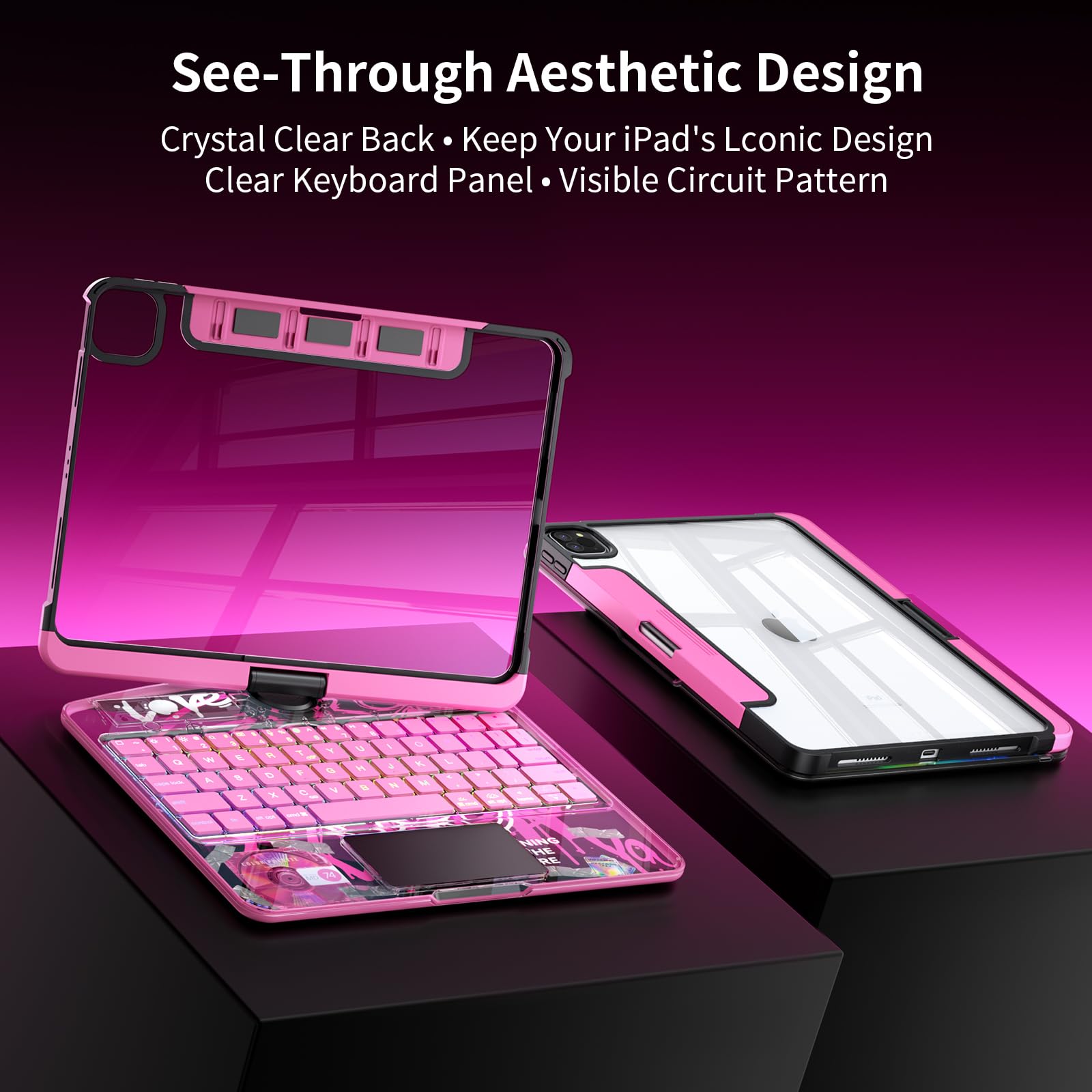 Amazon.co.jp: Uminy クリア キーボードケース iPad A16 & 10.9インチ