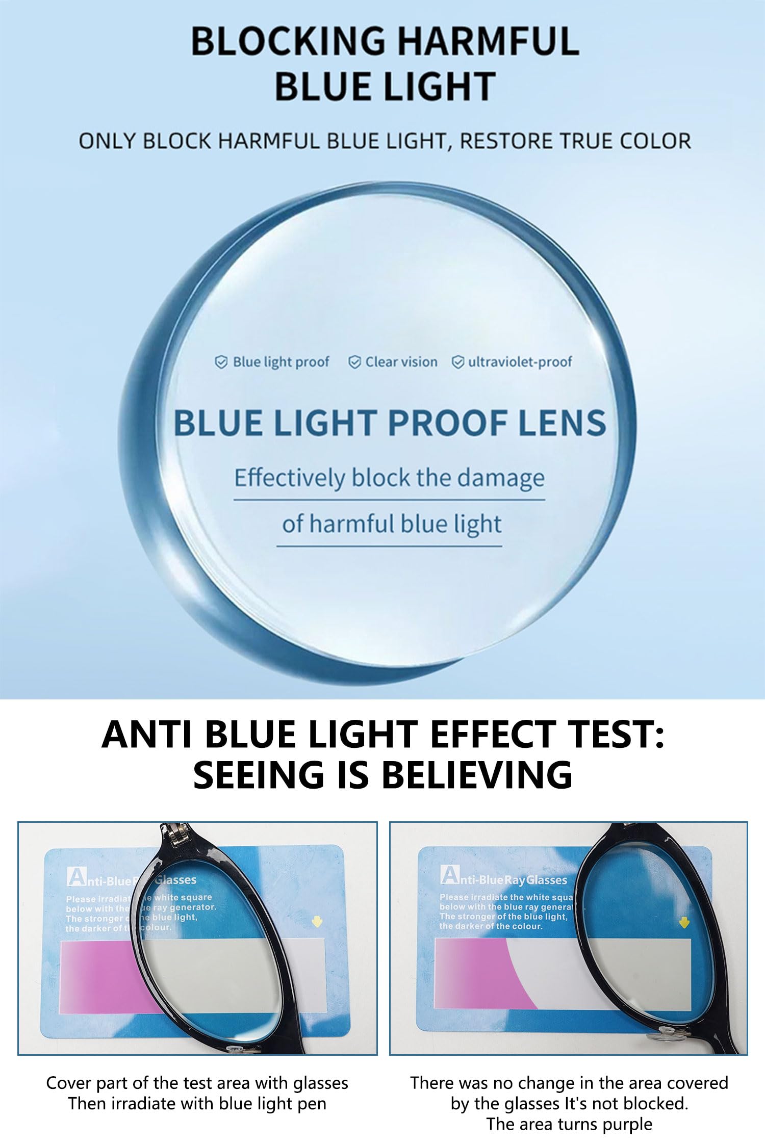 VEVESMUNDO Damen Katzenauge Selbsttönende Lesebrille Blaulichtfilter Photochrome Getönt Brillen mit Sonnenschutz