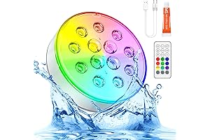 Water-Splish Splashin' Bath Lights for the Tub Kids