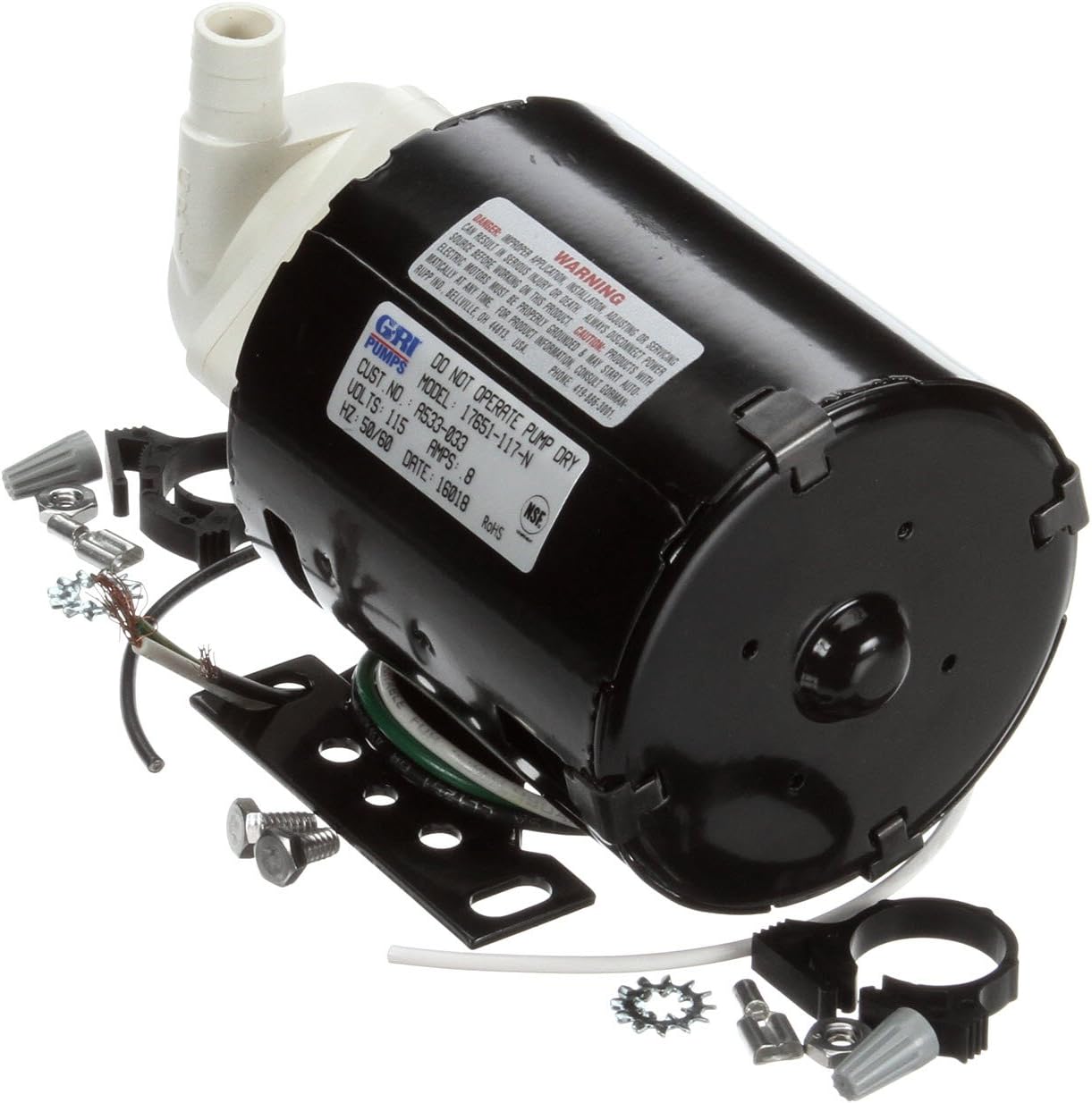 Grindmaster CecilwareA725-101 Kit, Retro Gri Pump Mid and Hspeed