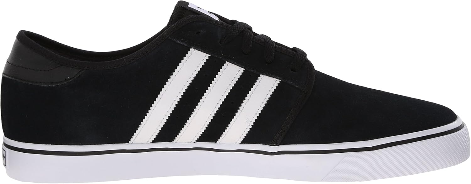 adidas Men's Seeley Running Shoe 5 Core Black/White/Core Black