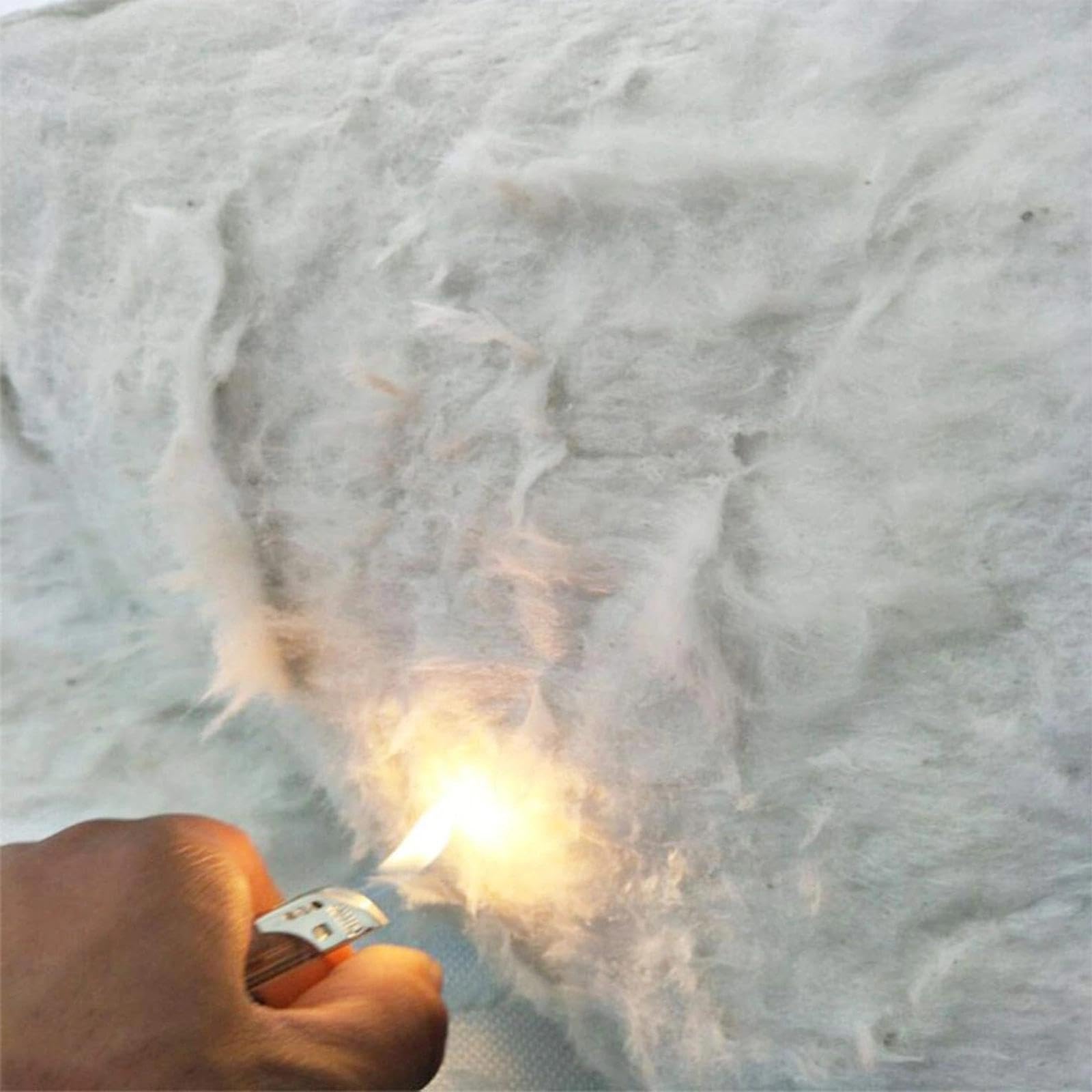 2 Pièces Couverture en Fibre de Céramique, 610 x 400 x 25 mm Isolation Ignifuge Forges, Laine Ceramique Cheminée, Résistant à Température à 1260°c, pour Fours, Poêles Granulés, Forges
