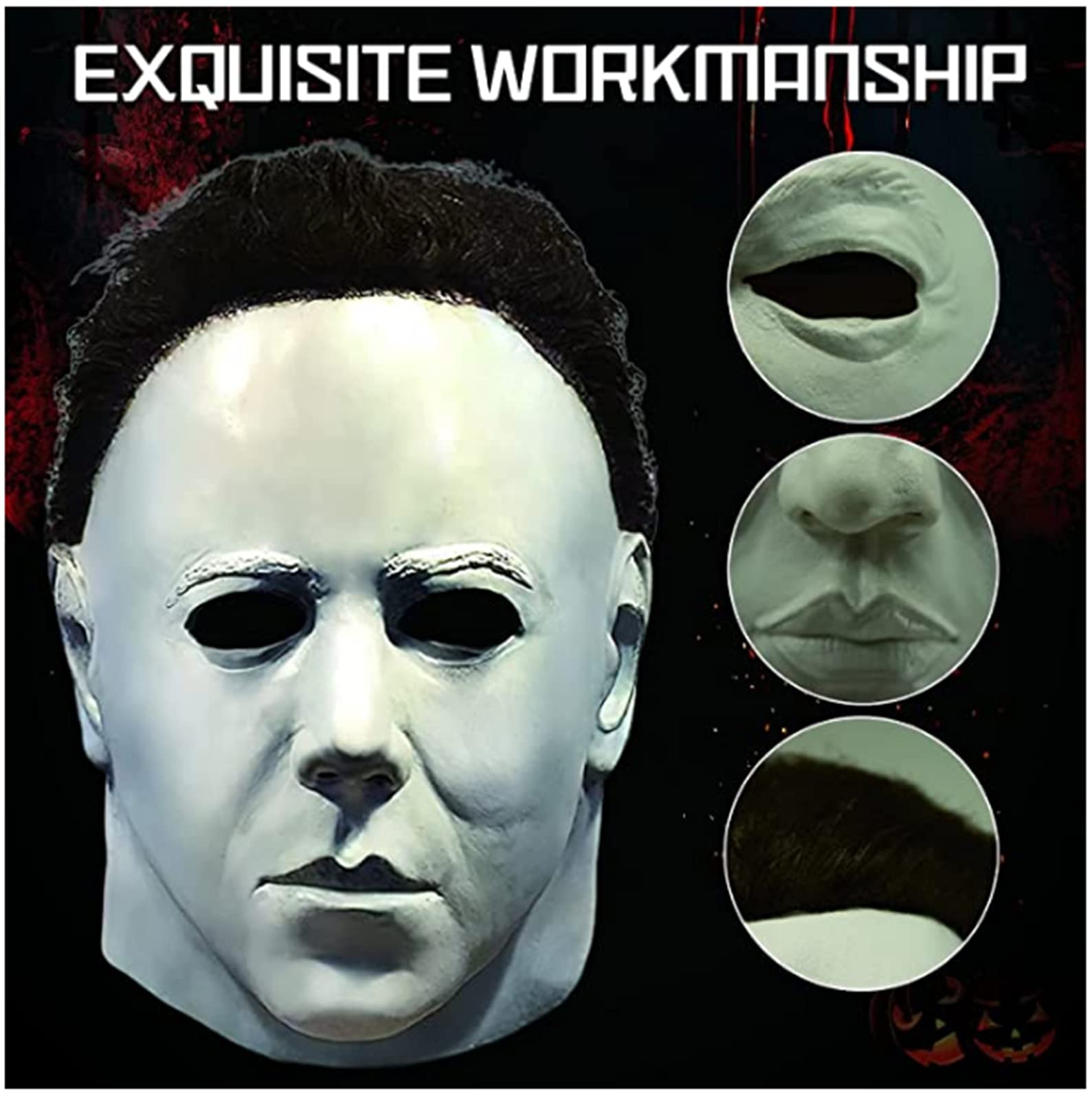Michael Myers Mask, Halloween Mask Original Michael Myers Mask, Horror