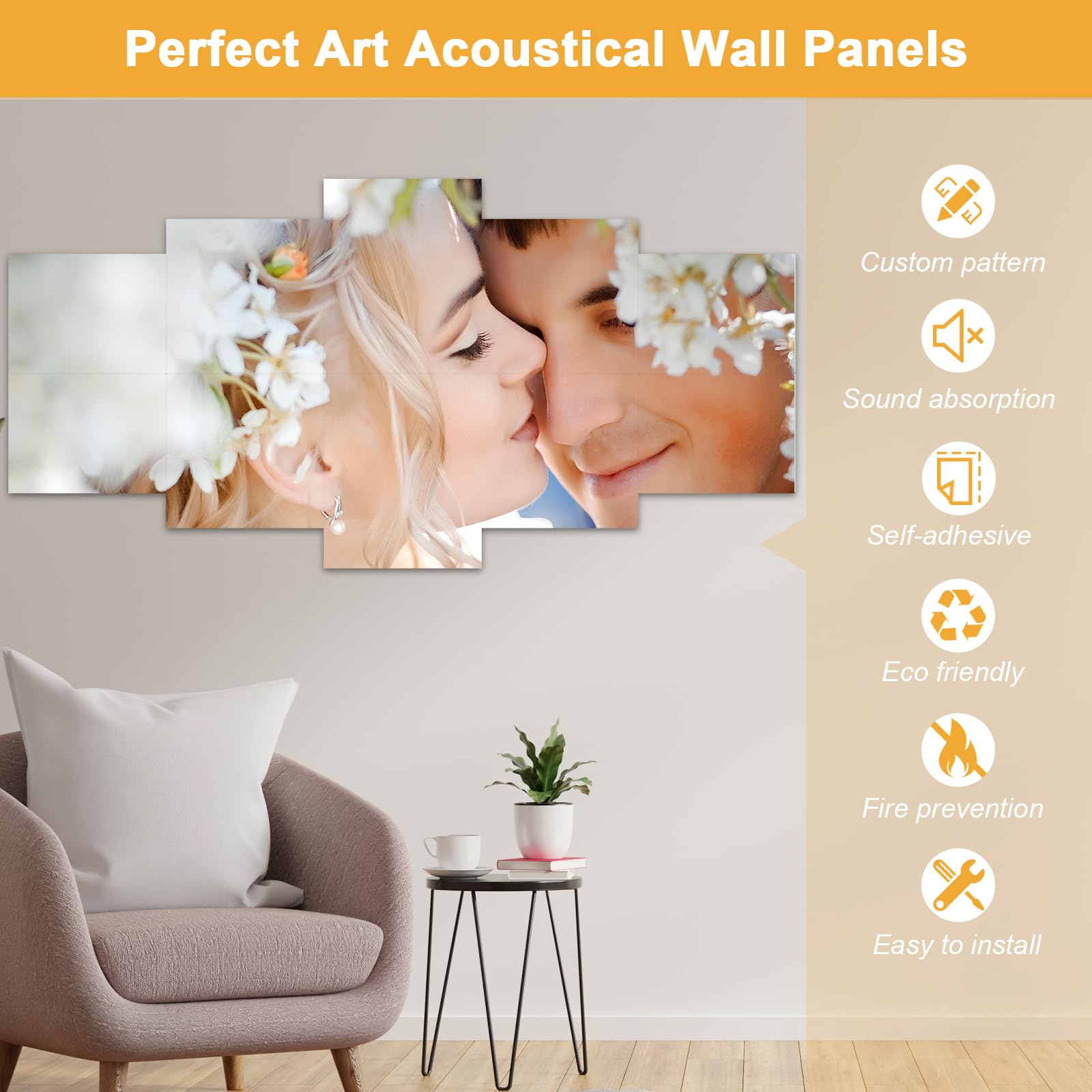 Amazon.com: MecTo 10 Pack Custom Soundproof Panels, Personalized
