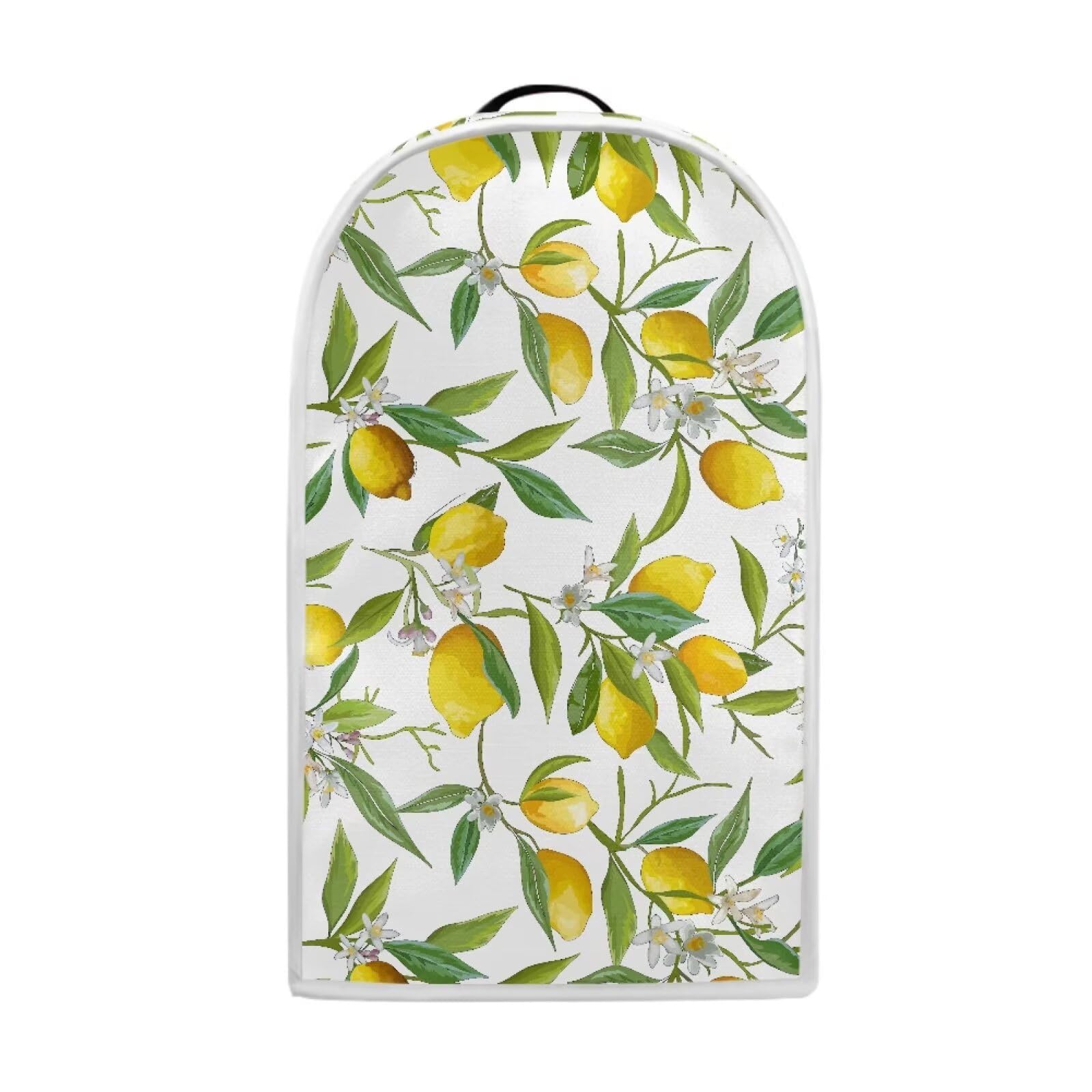 Yellow Lemon Blender Dust Cover, Anti Fingerprint Polyester Stand Mixer or Coffee Maker Appliance Protector, Machine Washable Blender Cover for Kitchen Appliance
