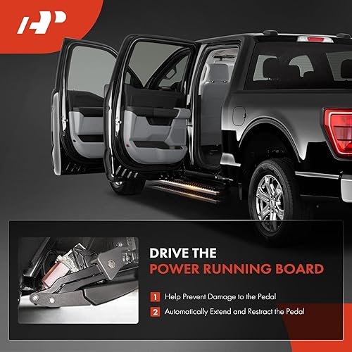 Miniatura 3 de A-Premium Par (2) Motor de estribo eléctrico compatible con Cadillac Escalade 07-14 y Chevrolet Avalanche, Suburban 1500, Tahoe y GMC Yukon, solo