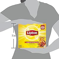 Vista 12 de Lipton Bolsas de té, té negro, 100 unidades (paquete de 10)