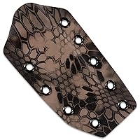 Vista 3 de KYDEX - Hoja termoformada Textura P1 (impresión infundida) (12 x 12 pulgadas) (Kryptek Xtreme Camo Tierra oscura plana caída) (1 hoja)