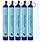 Personal Water Filter Straw Outdoor Portable Filtration Emergency Survival Gear Water Solutions Tactical Gear for Hiking Camping Accessories Travel Hunting Fishing Outing Backpacking (5 Pack)