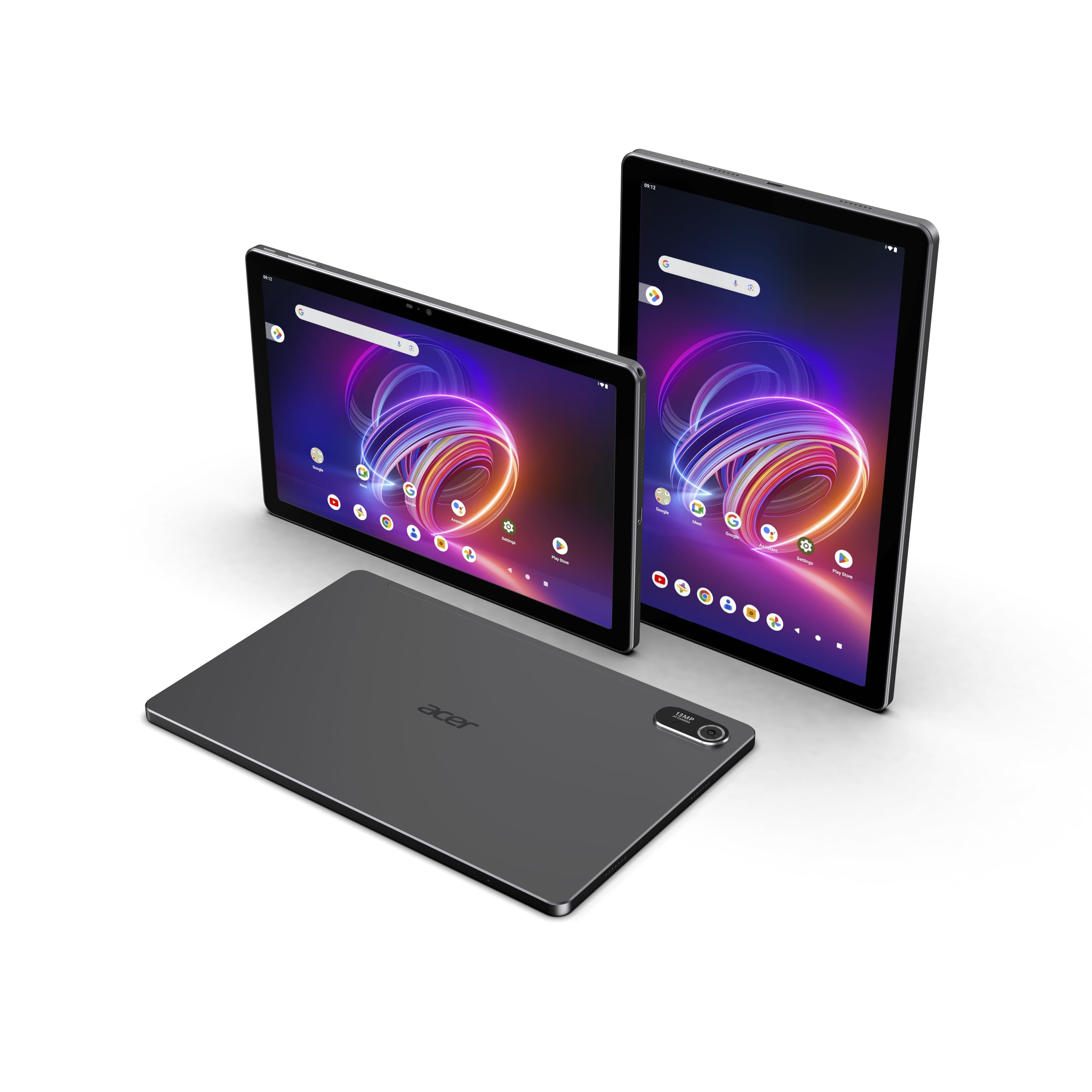 Acer Iconia Tab P11, Tablette Tactil 11'' 2K WUXGA IPS avec Portfolio Case (MediaTek MT8781, RAM 8 Go, SSD 128 Go, Bluetooth, USB-C, Wi-Fi, MicroSD, Android 14), Tablette Noir Finition Métal