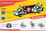 Nintendo - Licence Officielle - Mario Kart 8 - Mini Voiture RC Luigi Anti-Gravité 2.4GHz - Rotations 360°, Virages, Dérapages - Portée 30 m - Voiture Télécommandée Enfant 4+ - Univers Gaming - 3
