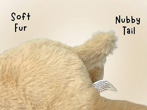 Miniatura 5 de Jolitee Golden Retriever - Animales de peluche suaves para abrazar, 9.5 x 7 pulgadas, el mejor animal de peluche aturdido, animal cachorro para