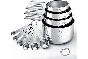 TILUCK Measuring Spoons Kitchen Set: Cooking and Baking Essential