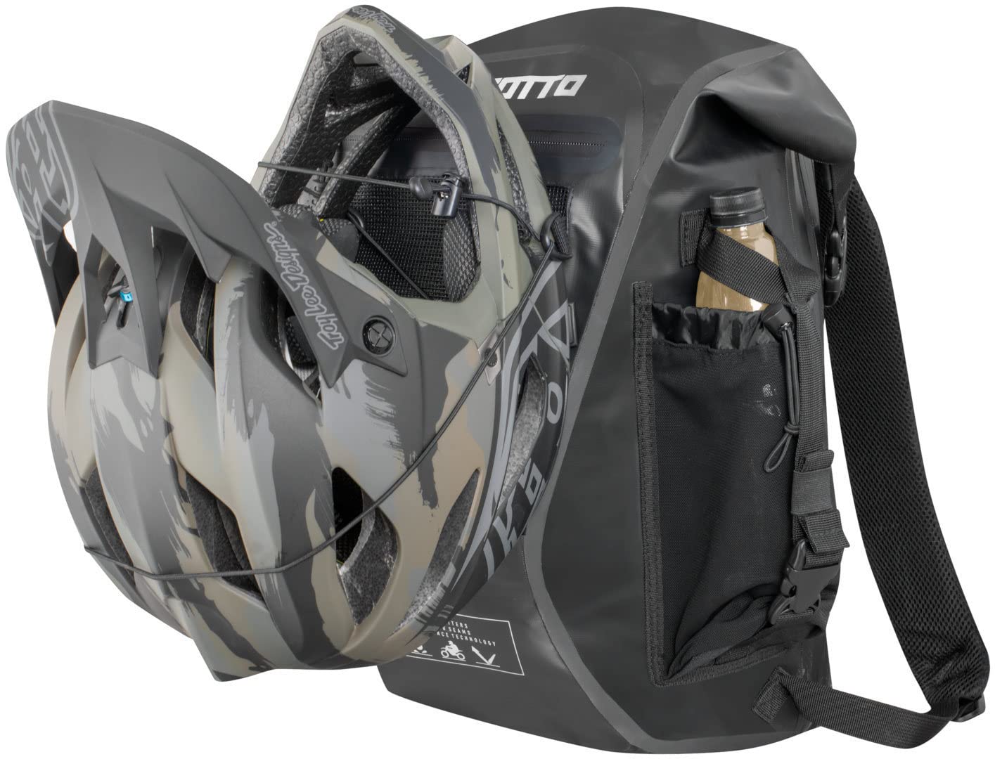 Bogotto Terreno Roll-Top Zaino moto impermeabile