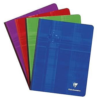 Amazon.com : Clairefontaine Clothbound Notebook - French