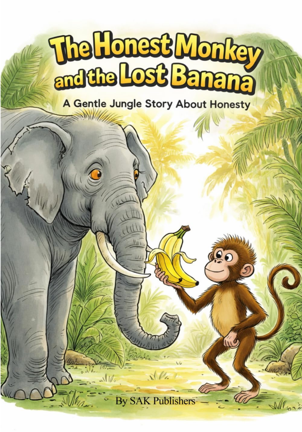 The Honest Monkey and the Lost Banana: A Story About Honesty, Kindness, and Doing the Right Thing