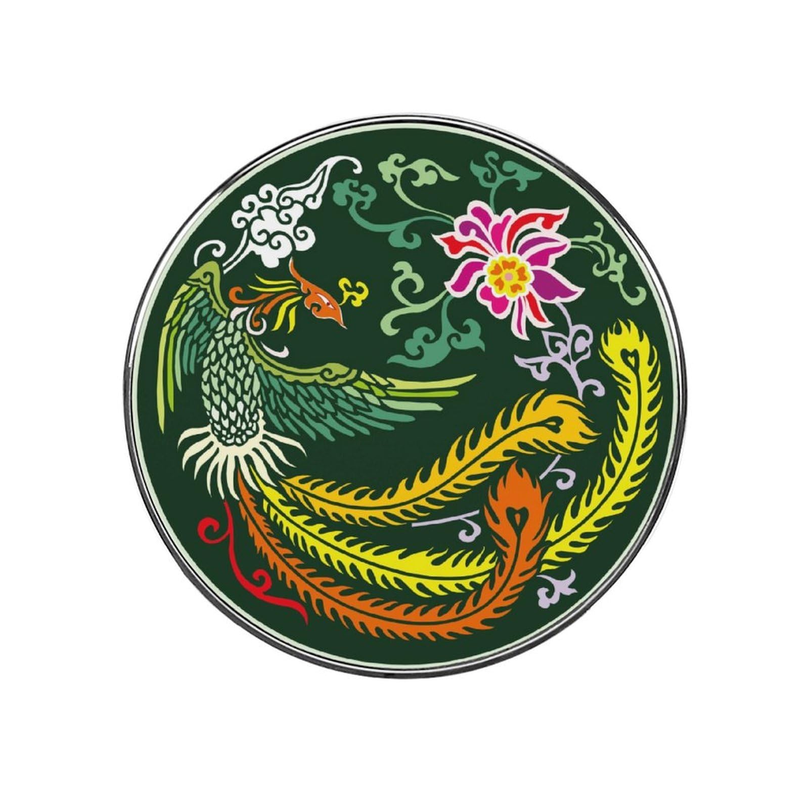 Flower Phoenix Magnets For Fridge Kitchen Decoration For Refrigerators Whiteboards