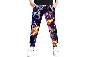 Boys and Girls Essential Athletic Sweatpants with Drawstring