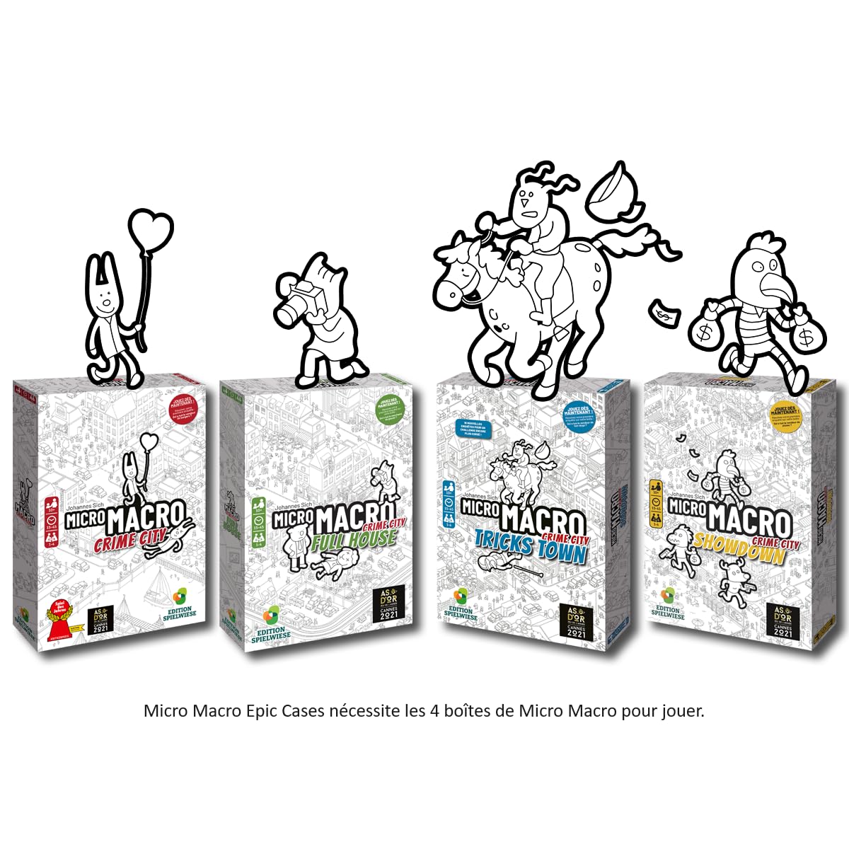 Micro Macro Epic Cases - 3 enquêtes inédites XXL - Spielwiese