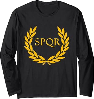 SPQR Camp Jupiter Roman Senatus Populus Que Romanus Long Sleeve T-Shirt