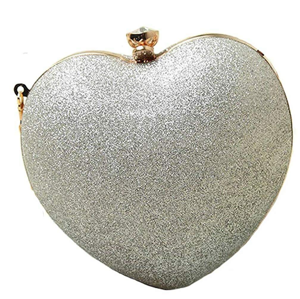 TOOBA Girls And Women Multipurpose Evening Box Clutch (Sparkling Silver) (B07YVHTW82) Amazon Price History, Amazon Price Tracker
