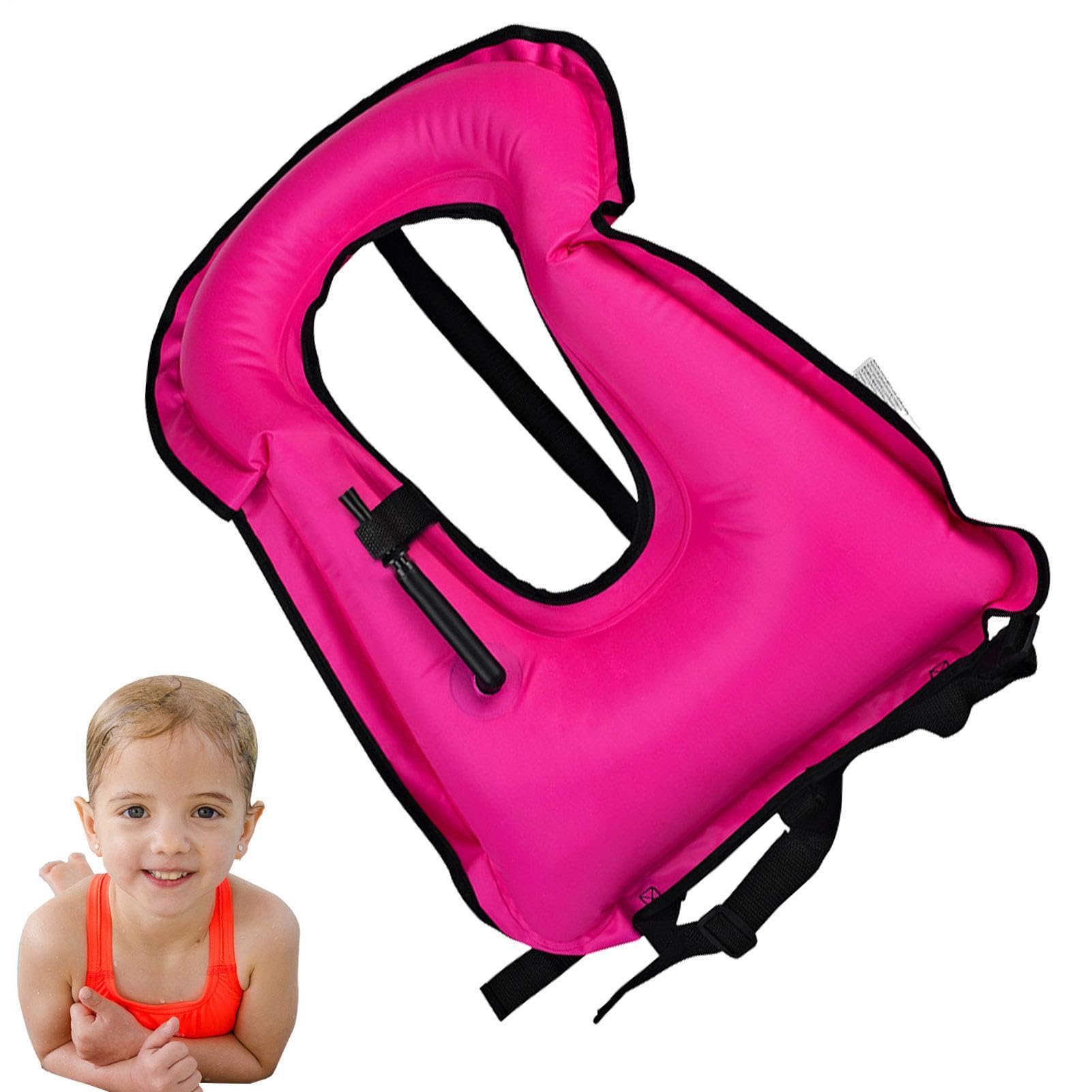 Gilet da snorkeling per adulti,Gilet da snorkeling gonfiabile - Giubbotti Snorkeling Regolabili per Pesca e Vela