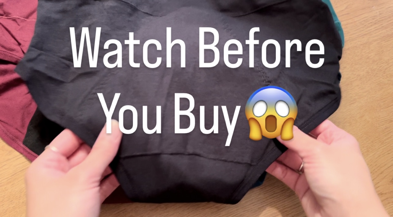 Watch Watch Before You Buy These Leakproof Underwear! on Amazon Live