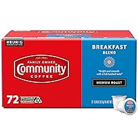 Vista 97 de Community Coffee Coffee & Chicory - 12 cápsulas de café, tostado medio oscuro, compatible con cafeteras Keurig 2.0 K-Cup, 12 unidades (paquete de 1)