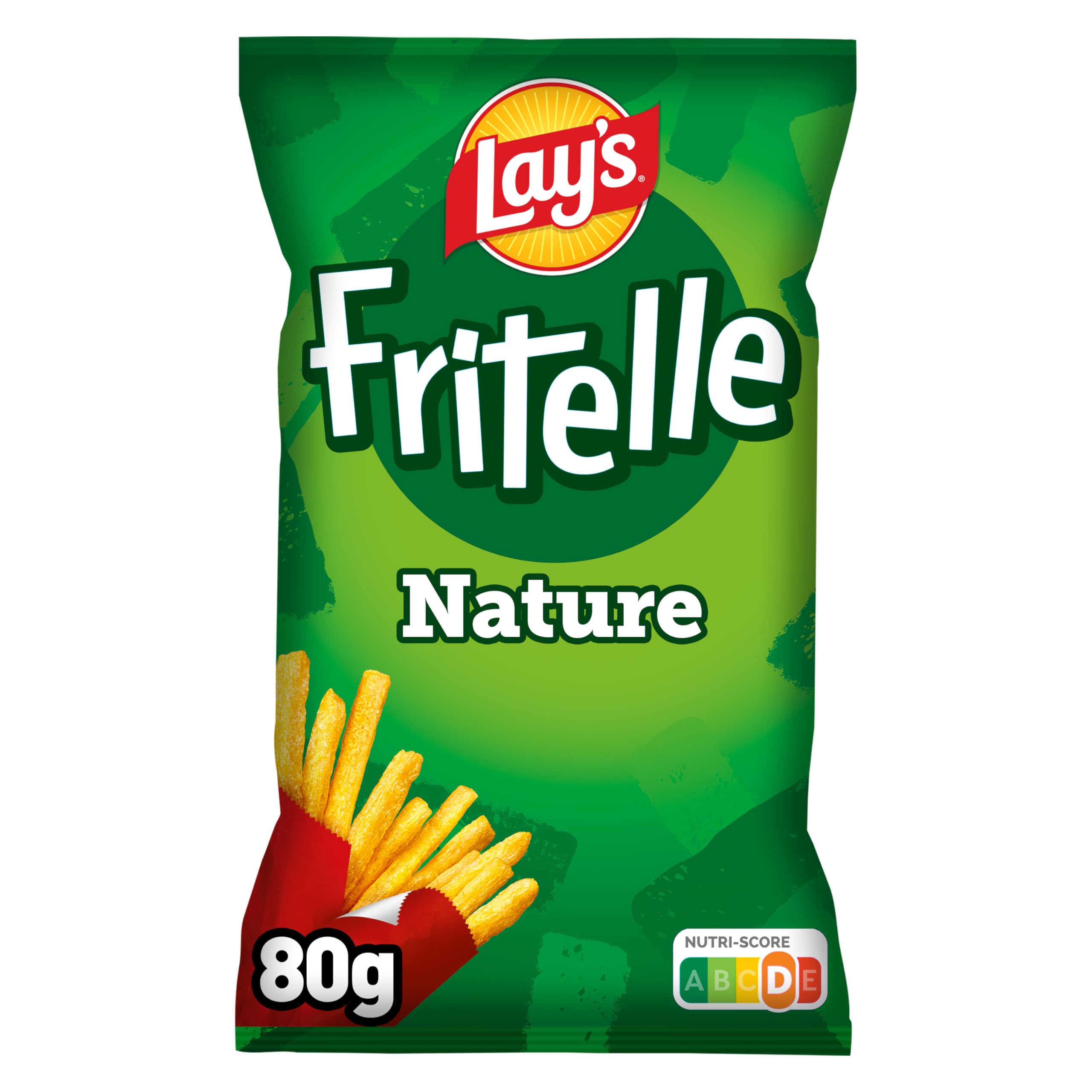 LAY'S Fritelle Biscuits Apéritifs Nature 80g