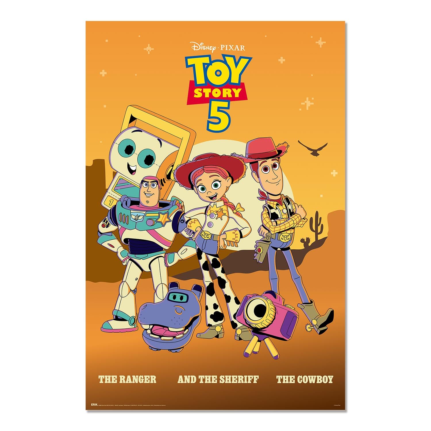 Grupo Erik Toy Story 5 One Disney Pixar Poster - 36 X 24 In / 91.5 X 61 Cm