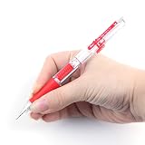 Pentel QUICK CLICK Mechanical Pencil (0.5mm), Red Barrel, Box of 12 Pencils (PD215B) – view 8