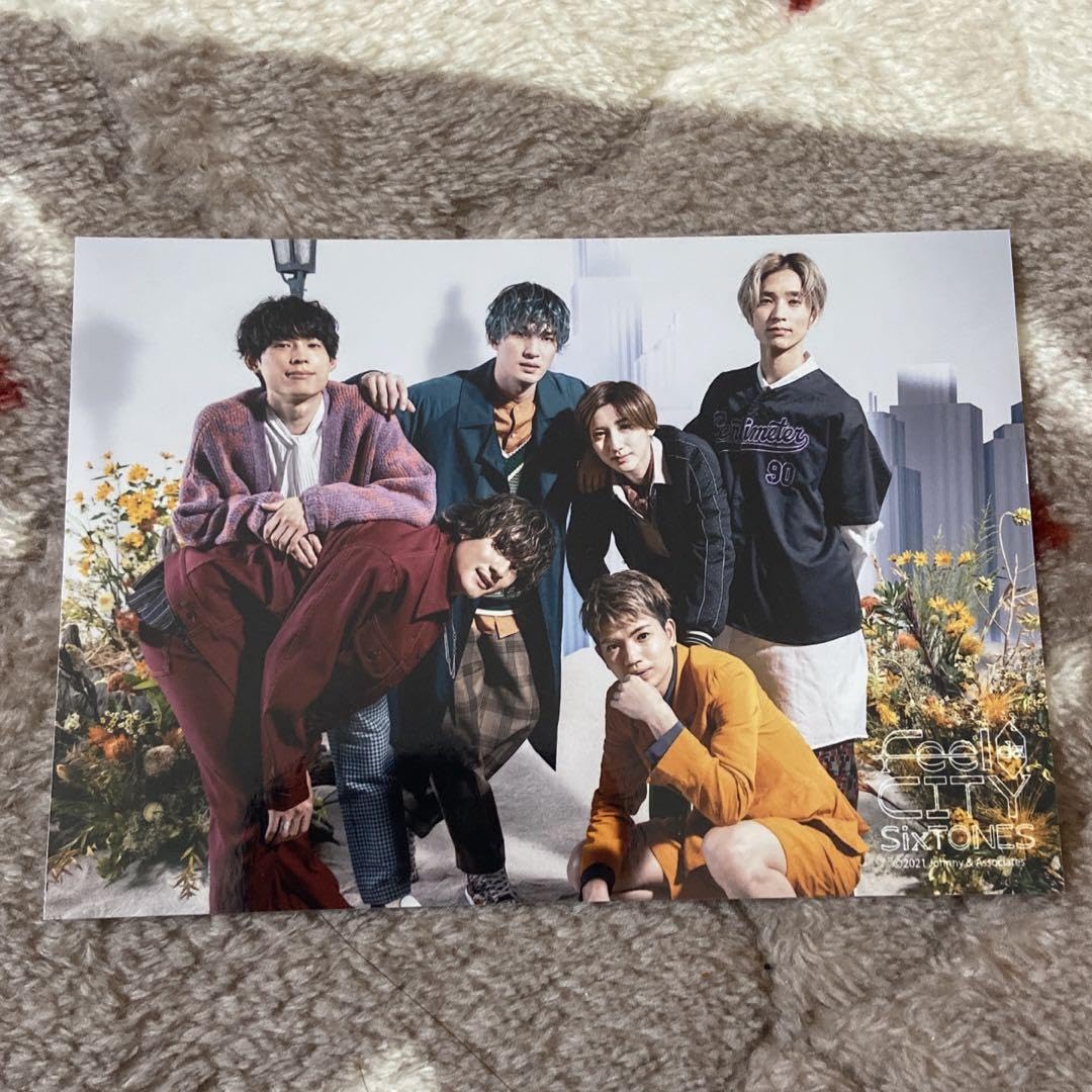Amazon.co.jp: SixTONES feel da CITY フォトセット集合 : ホーム