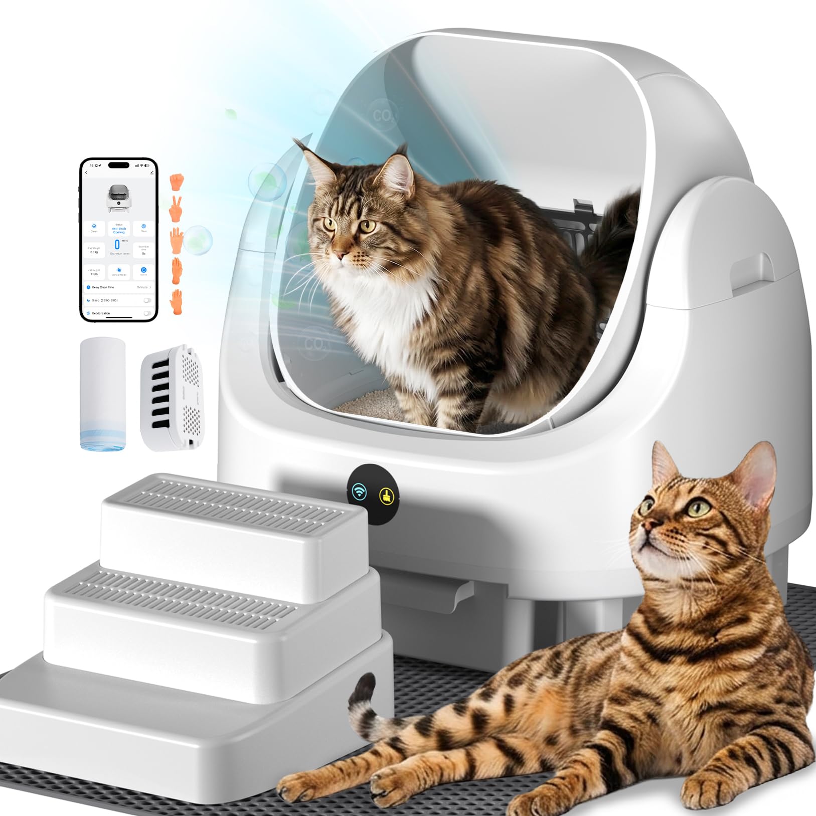 EYESUN Open Top Litter Box