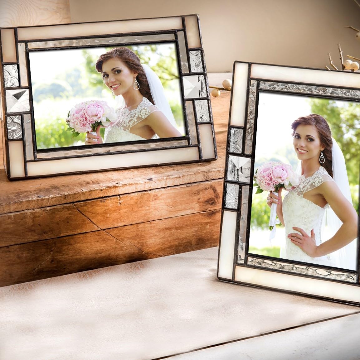 フォトフレーム   PICTURE FRAMES Amazon.com - Prinz Homestead Distressed Wood Picture Frame