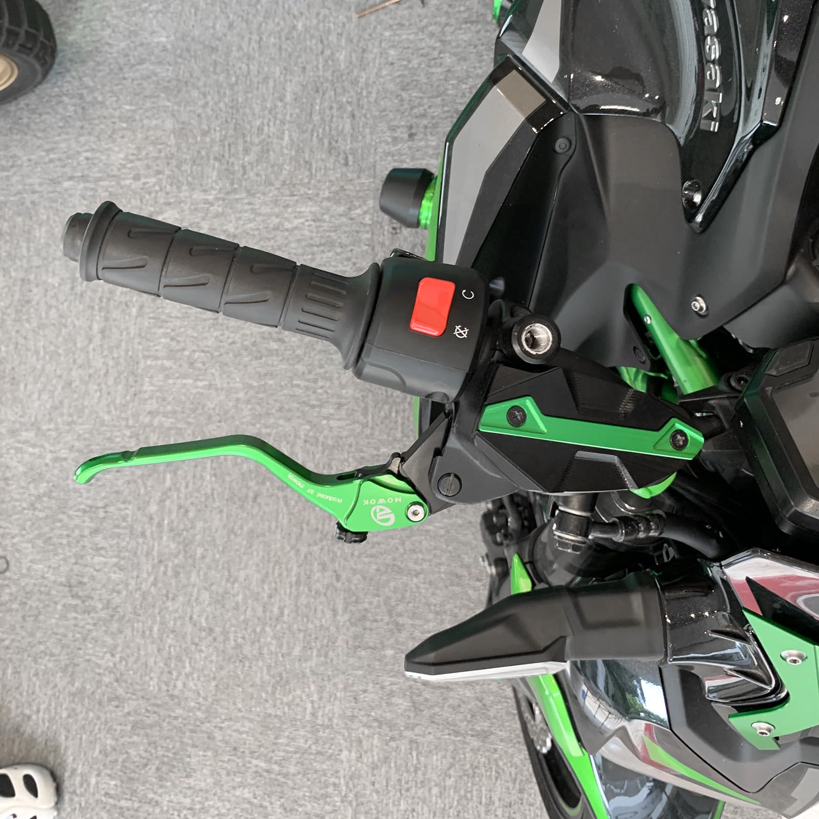 Motorrad Einstellbare kurze Brems- und Kupplungshebel für Kawasaki Z900 Z 900 2017-2023 2022 2021 2018 2019 Zubehör