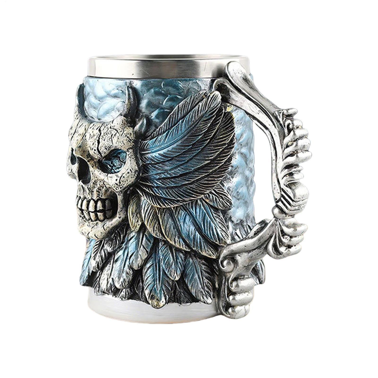Gobelet design tête de mort Env. 500 ml Halloween Squelette Design Gobelet