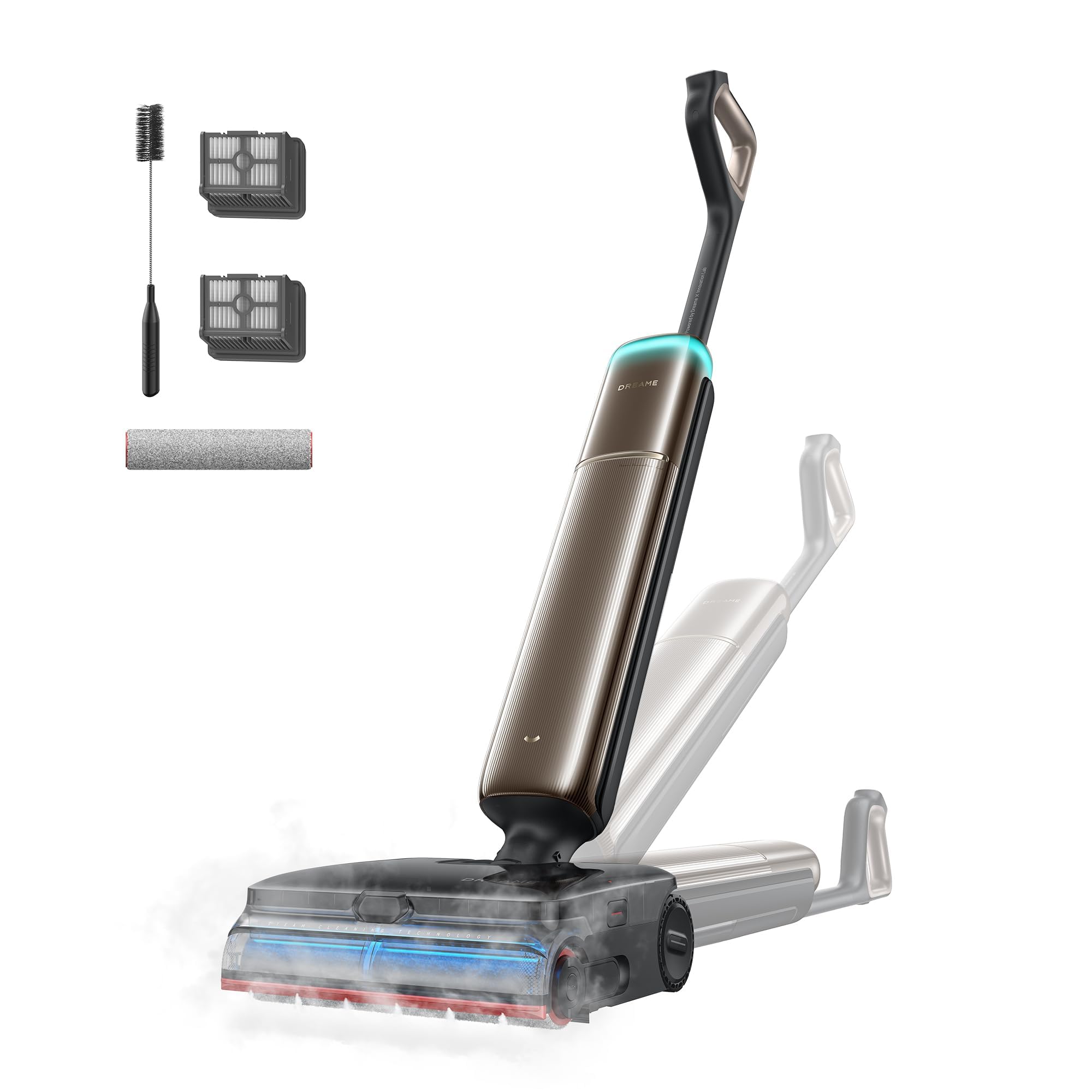 DREAME T16 Pro Steam Aspirapolvere Lavapavimenti, Aspir. da 30.000 Pa