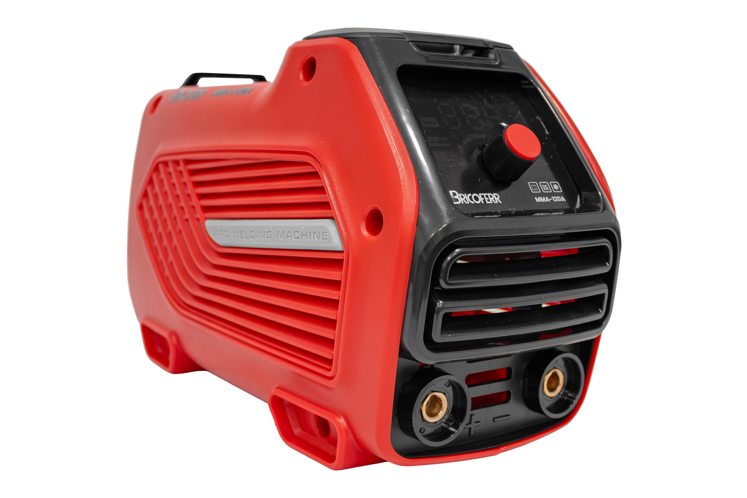 Bricoferr Inverter Welder 120A - 5100W, Electrodes 1.6-3.2mm