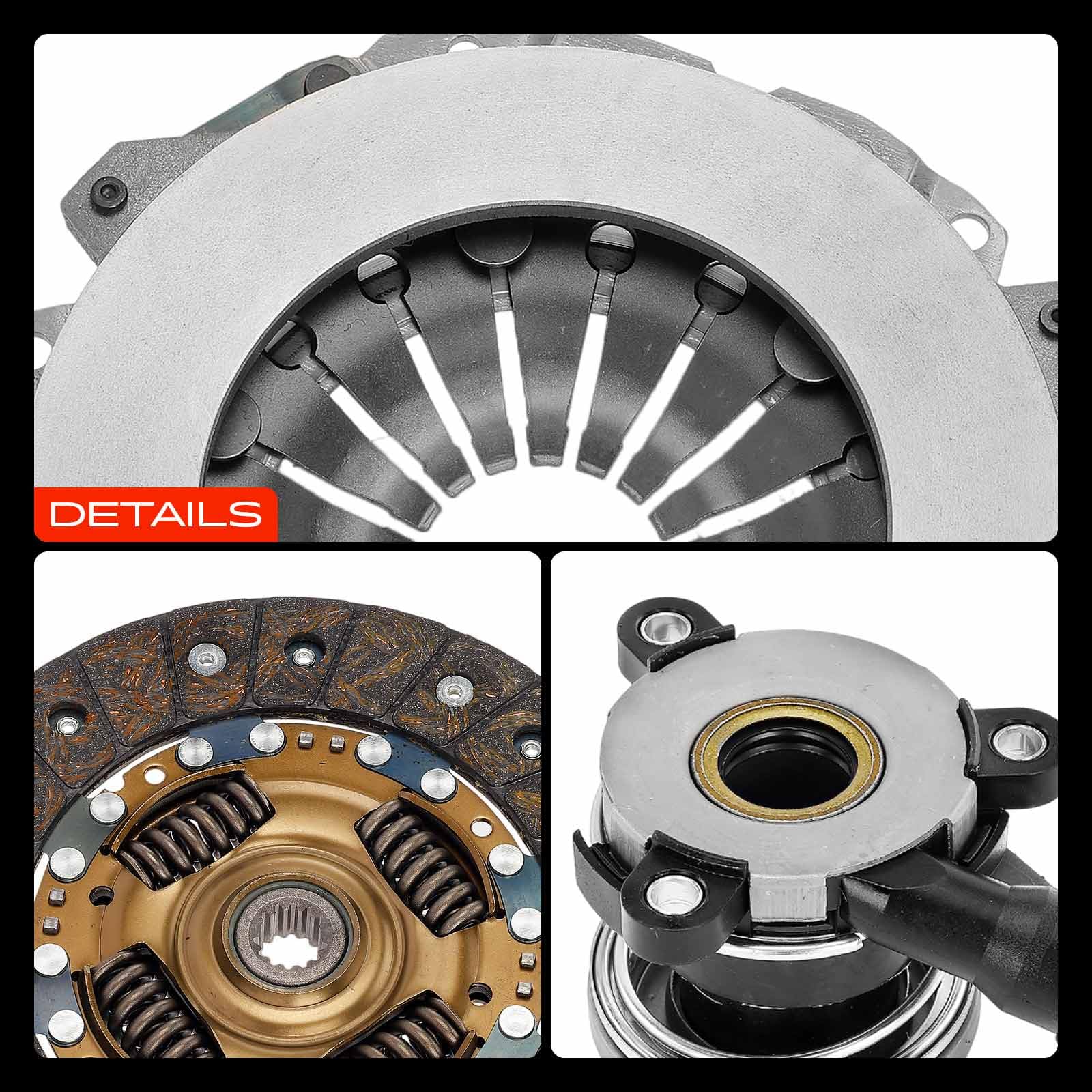 Frankberg Kupplungssatz Kompatibel mit Astra H Kasten/Kombi L70 1.6L 2004-2004 Meriva X03 1.6L 1.8L 2003-2010 Zafira/Zafira Family B A05 1.6L 2005-2015 Replace# 41421-02000